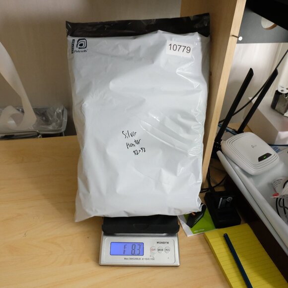 Silver Jeans Mens 32X32 Blue Hunter Loose Fit Taper Stone Wash Denim - Picture 11 of 11